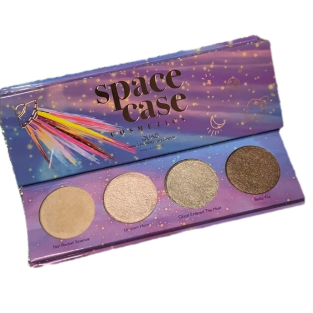 SPACECASE Cosmetics eyeshadow quad